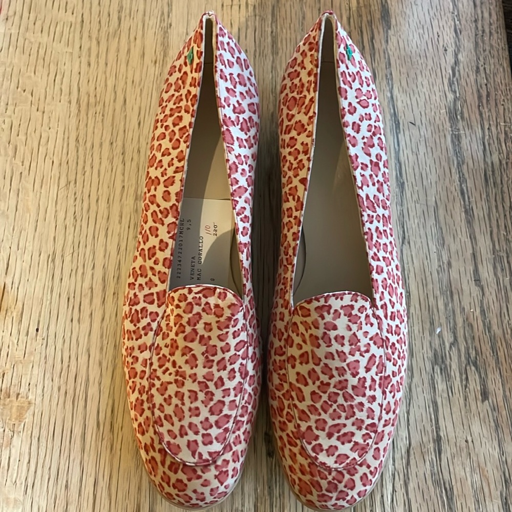 Bottega Veneta Pink Cheetah Wedges